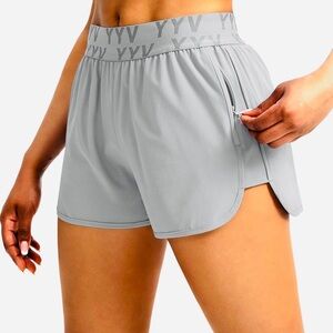 YYV Gray Lined Women's Athletic Shorts - Size XS, Like New